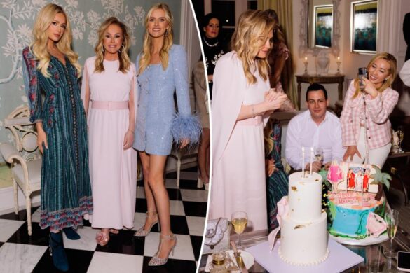 Inside Kathy Hilton S Star Studded Garden Chic 65th Birthday Party