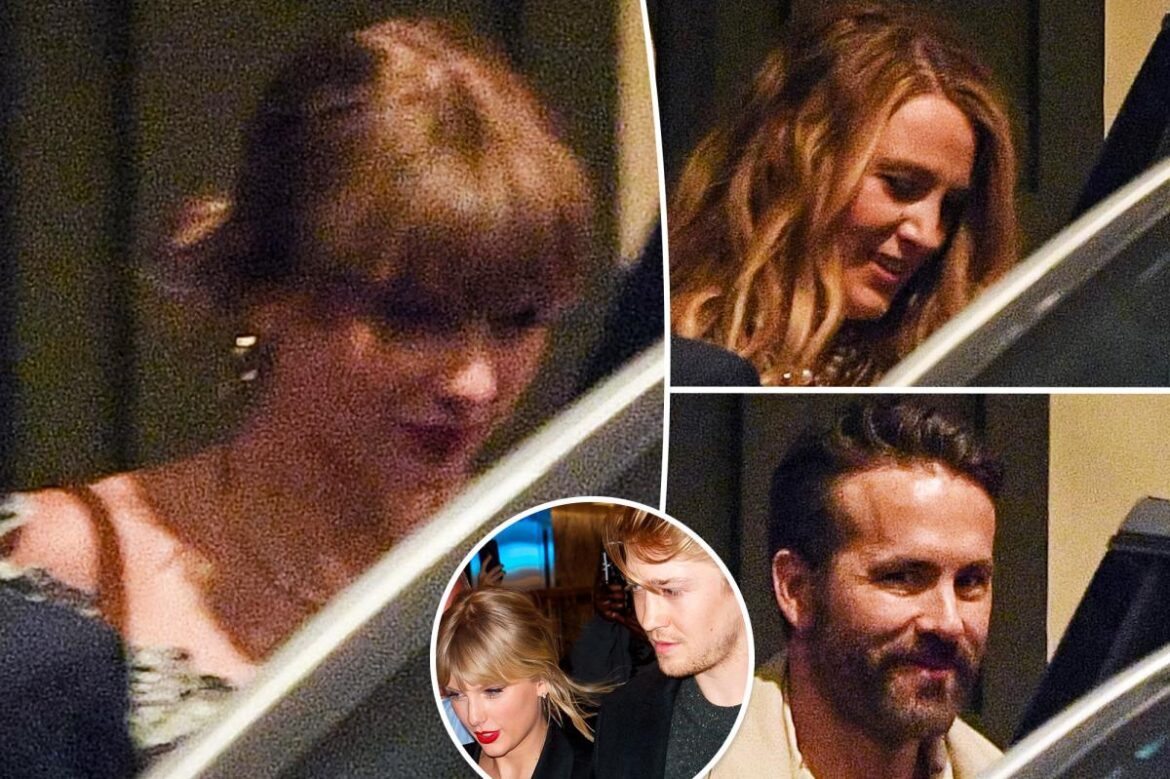 Taylor Swift Has Night Out With Ryan Reynolds Blake Lively After Breakup Urban News Now 
