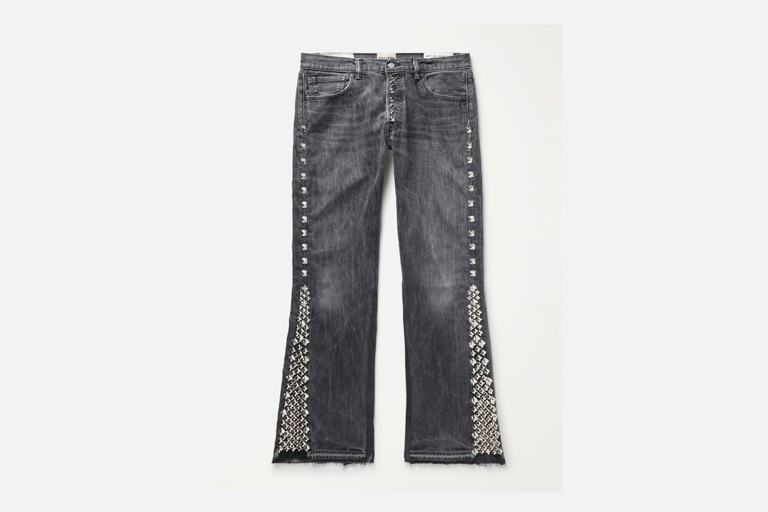 Frayed Studded Jeans