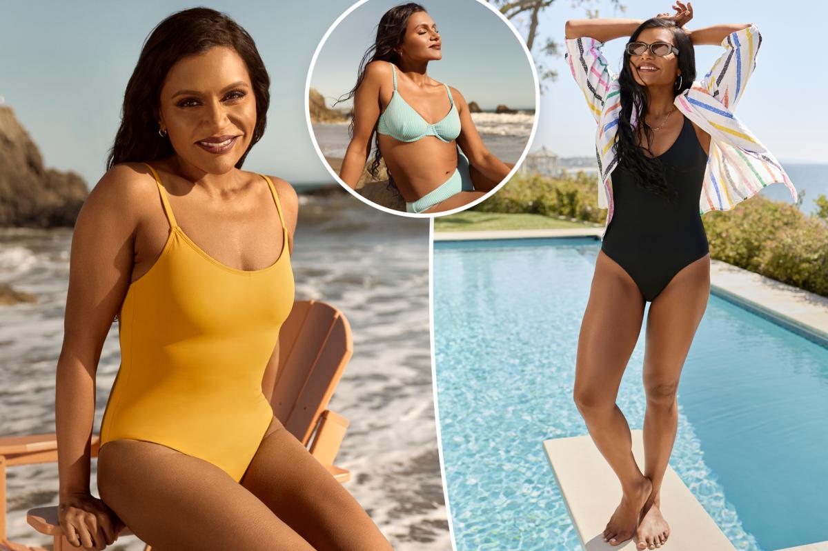 Mindy Kaling Is ‘hotter Than Ever In New Andie Swim Line ‘confident In My Body Urban News Now 