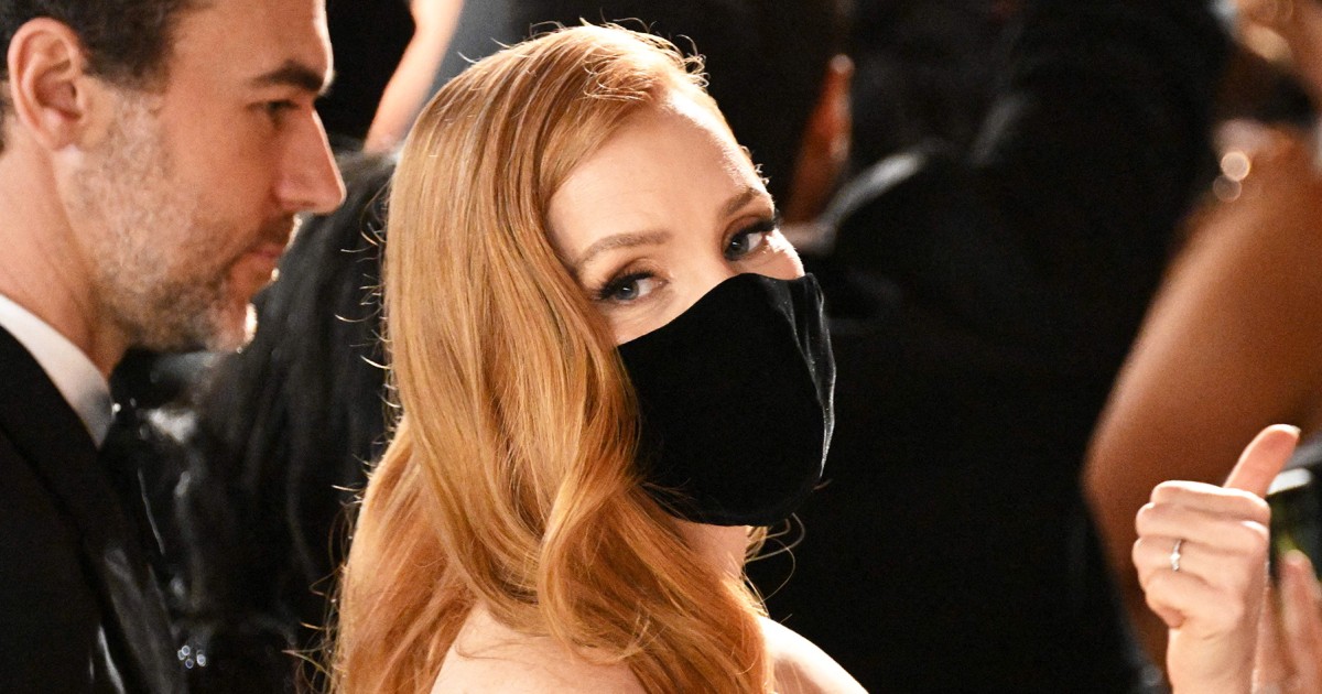 Jessica Chastain comments on the ‘flak’ she got for wearing a mask at