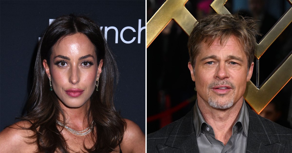 Ines De Ramon Wears ‘B’ Necklace For Brad Pitt: Inside Their ‘Strong ...