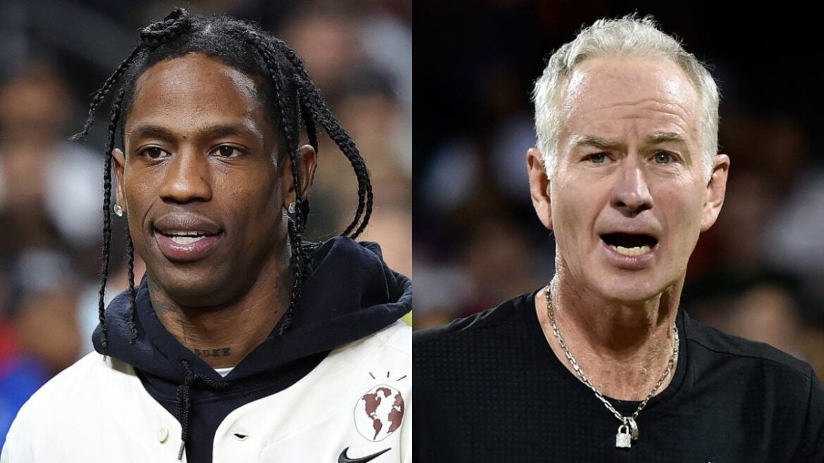 Travis Scott Faces Off Against Tennis Legend John McEnroe In Nike 'Mac ...