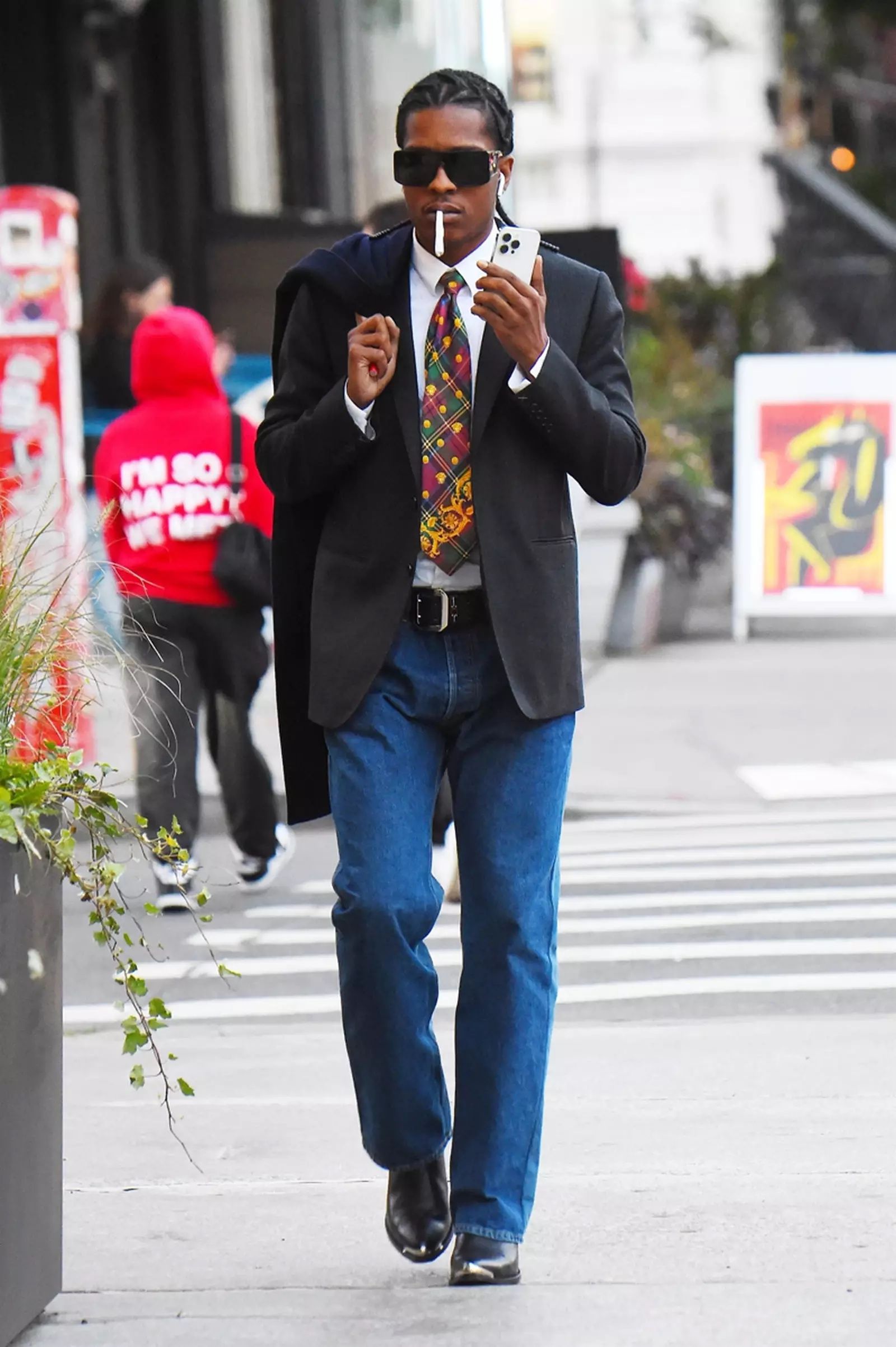 asap-rocky-blazer-tie-jeans-nyc-outfit1