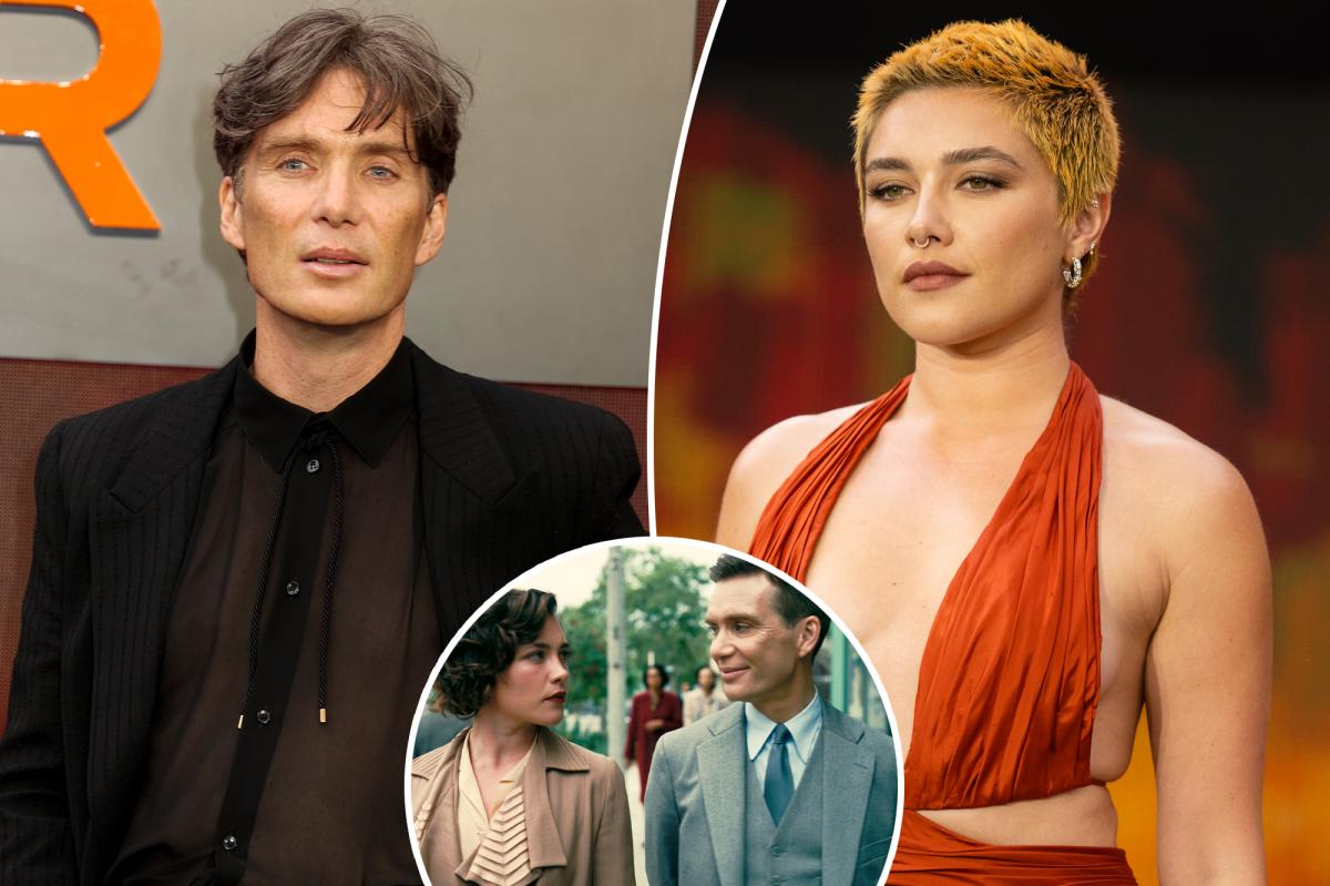 Cillian Murphy ‘oppenheimer Sex Scenes With Florence Pugh Were ‘f