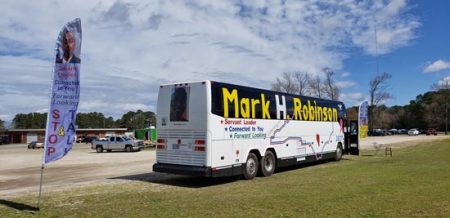 Mark H. Robinson's bus