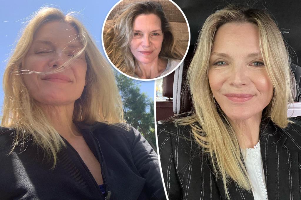 Michelle Pfeiffer, 65, shares makeup-free Instagram selfie | Urban News Now