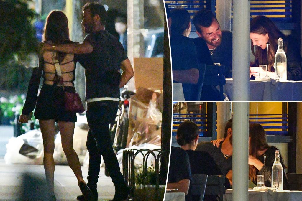Justin Theroux has flirty night out with actress Nicole Brydon Bloom ...
