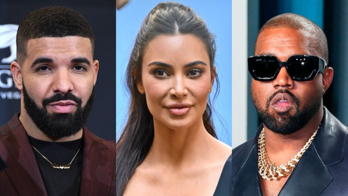 Drake & Kim Kardashian Concert Interaction Rekindles Kanye West's ...