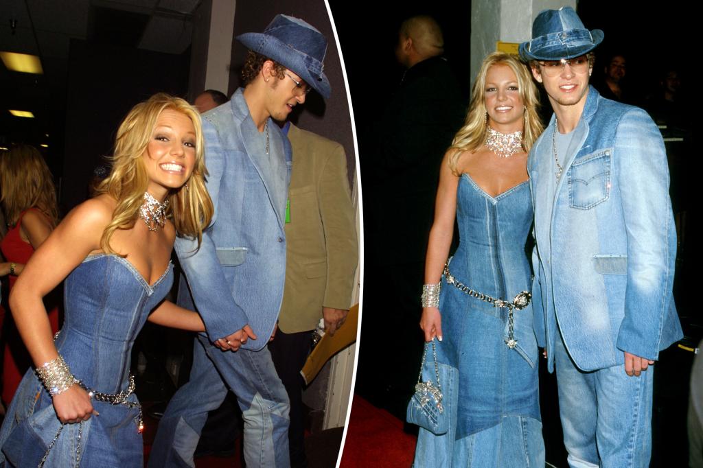 Britney Spears says her and Justin Timberlake's matching denim outfits ...