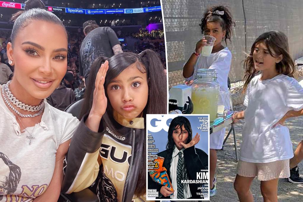 Kim Kardashian Admits Daughter North Scams Friends With Lemonade Stand Urban News Now 