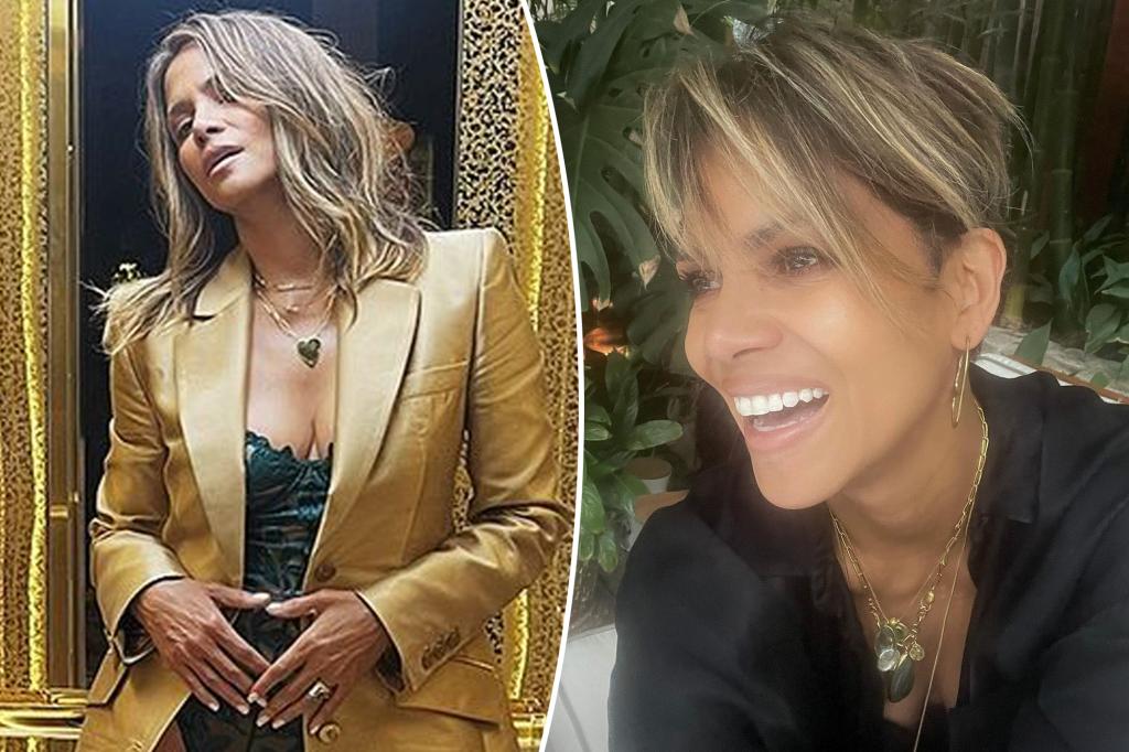 Halle Berry, 57, rings in 2025 in lace bodysuit sans pants Urban News Now