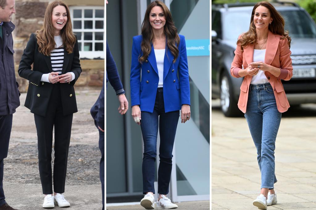 Kate Middleton's go-to Veja sneakers are on sale for 40% off | Urban ...