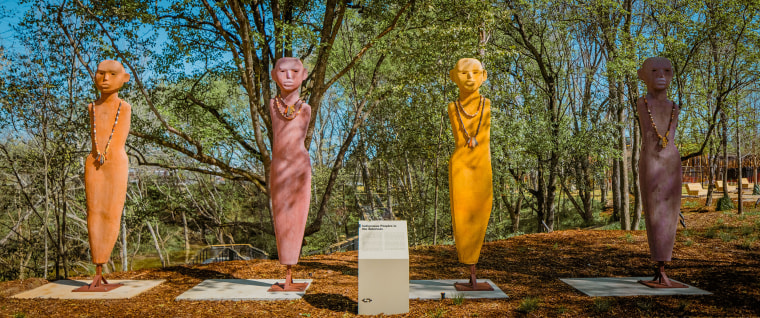 Stevenson’s Freedom Monument Sculpture Park is another
teaching apparatus at a time when there are mounting attacks to eliminate Black history from being taught in public schools.
