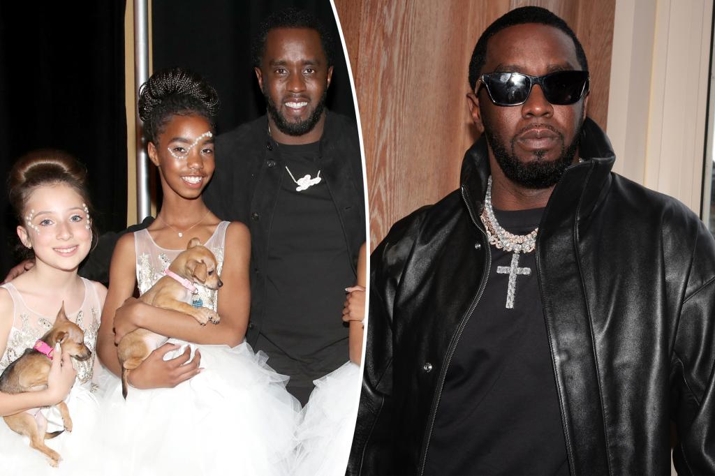 Video of Sean 'Diddy' Combs with 'adopted' daughter Ava Baroni