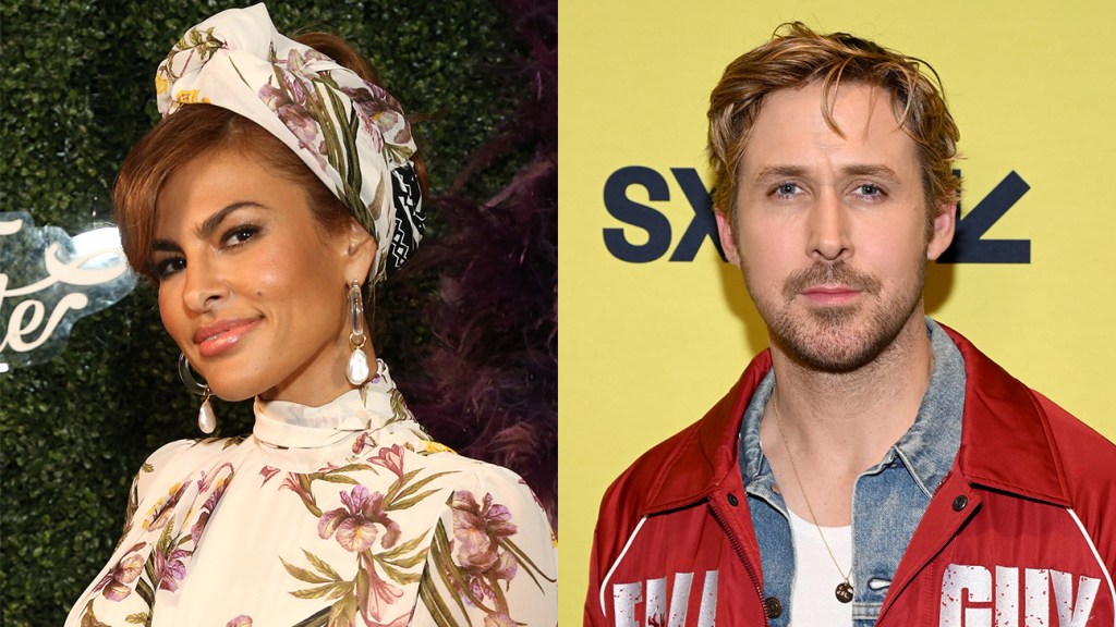 Eva Mendes on Working With Husband Ryan Gosling for First Time “Never