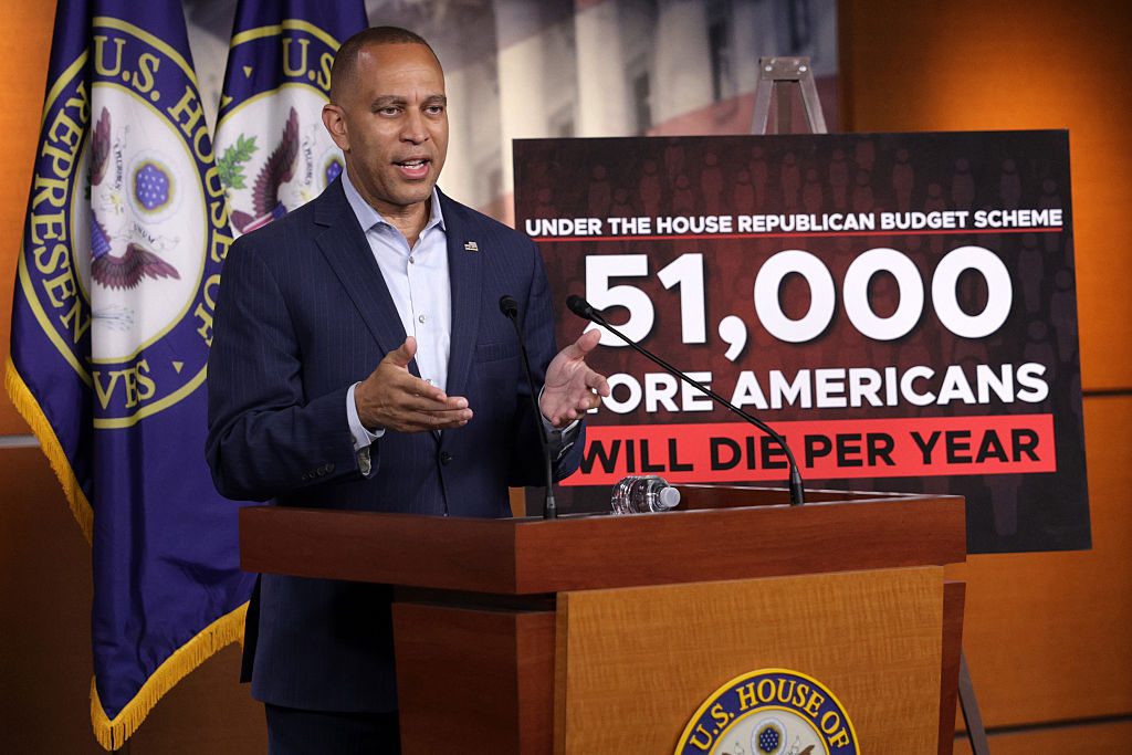 House Minority Leader Jeffries Holds Press Conference