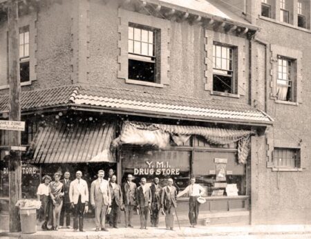 The historic YMI building in Asheville, NC.